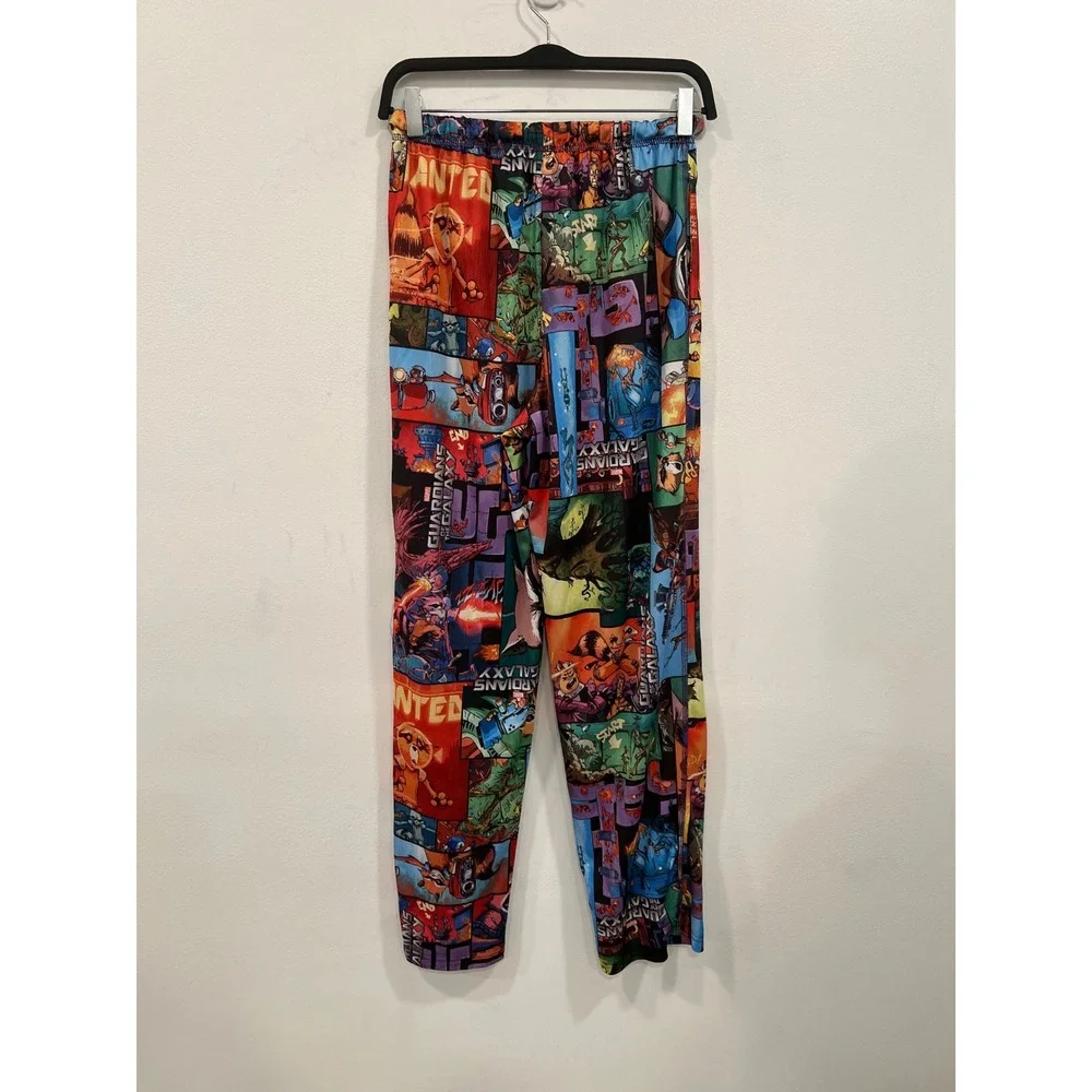 Marvel Pajama Pants Kids Pre teen Small Multicolor Guardians of the Galaxy Comic